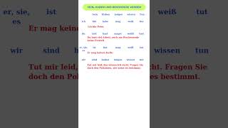 3 Gramatik SEIN HABEN UND BESONDERE vERBEN deutsch grammartips lernen sprachenlernen [upl. by Yelsnia]