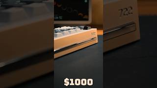 100 vs 1000 KEYBOARD SOUND asmr shorts [upl. by Annawt]