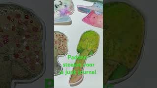 Paddenstoelen zelf maken voor in je junk of art journal junkjournal painting diy scrapbooking [upl. by Kellina]