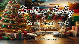 Christmas Medley  Cha cha karaoke version [upl. by Danita]