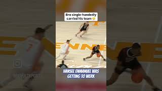 Hansel Enmanuel was getting to Werk hanselenmanuel basketball aau nba nbauk nfl ifs [upl. by Casabonne672]