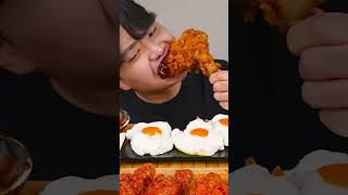 ASMR MUKBANG 치킨 먹방 스테이크FRIED CHICKEN EATING SOUND food cookingmukbang [upl. by Anirpas599]