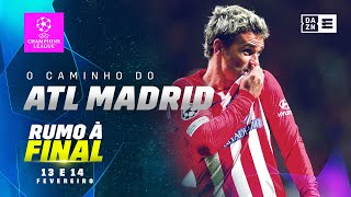 🌟 O Caminho do Atlético de Madrid até agora  Champions League 2324 [upl. by Alleb]