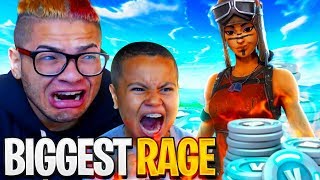 WORLDS BEST 10 YR OLD FORTNITE PLAYER RAGES HARDER THAN EVER FORTNITE BATTLE ROYALE FUNNY MOMENTS [upl. by Tamah]