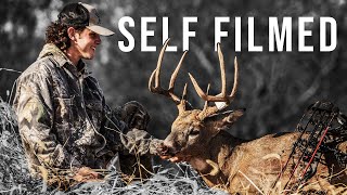 Biggest Buck of My Life  Self Filmed Archery Hunt [upl. by Alyel]