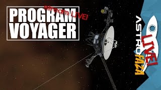 Program Voyager na kraniec układu słonecznego  Astrofaza Live [upl. by Llennod]