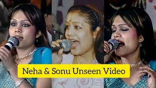 Neha Kakkar amp Sonu Kakkar Unseen Jagran Performance  Delhi  Amil Jagran [upl. by Lynnett]