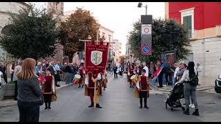 35º Festival dei Tammurr a Grumo Appula BA I Giganti di Varapodio RC [upl. by Aiuqcaj]