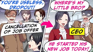 The Head Dept Dissed Me in Front of All the Staff amp Canceled My Job Offer But…RomCom Manga Dub [upl. by Alidis]