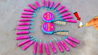 Matchstick Chain Reaction Domino Vs Two chakri Vs Lot of Bijli bomb 💣 Amaging Experiment [upl. by Ahswat]