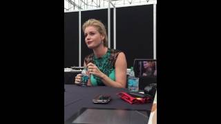 Rebecca Romijn NYCC 2014 [upl. by Aihsem859]