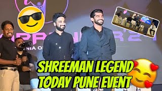 Shreeman Legend Pune Event 🥰  vishwapreneur 24 shreeman legend [upl. by Hoebart646]