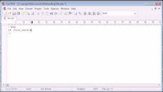 Beginner PHP Tutorial  84  File Handling Checking if a File Exists [upl. by Clymer510]