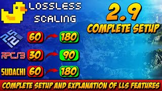 Complete Setup and Explanation of Lossless Scaling 29 Features  Best Settings [upl. by Nievelt]