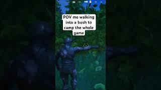 Me walking into a bush 😂 fortnite funny shorts [upl. by Yllod764]