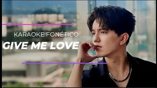 🎶Karaoke Canta en Kazajo con Dimash  Transcripción Fonética  GIVE ME LOVE ❤️ [upl. by Cheffetz]