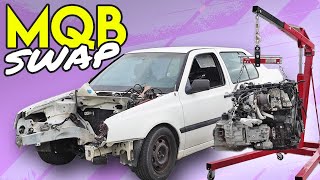 MK7 20T Gets Dropped in Our Jetta Part 2 [upl. by Halilak417]