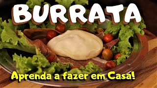 FAÇA BURRATA EM CASA  E USE EM SUAS PIZZAS [upl. by Elise]