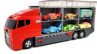 12 Type Tomica Cars ☆ Tomica opening and put in Okatazuke convoy [upl. by Ermanno]