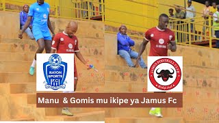 Gomis na Manu bari mu bakinnyi ba JAMUS FC iri gukina uwagishuti na Rayon Sports [upl. by Douville]