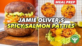 Meal Prep  Jamie Olivers Spicy Salmon Patties [upl. by Reeva]