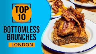 Top 10 Best Bottomless Brunches in London England [upl. by Young]