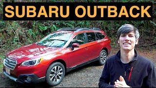 2015 Subaru Outback  Review amp Test Drive [upl. by Terrijo]