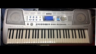 Yamaha PSR290 PSR 290  DEMO songs  part 13 [upl. by Purdy388]