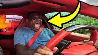 Driving a FERRARI For The First Time EVER [upl. by Dinnage]