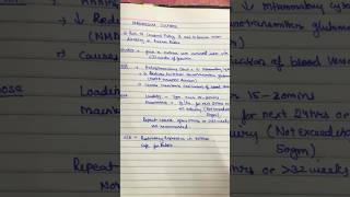 Magnesium Sulphate in 1minute Quick revision NICU neonatology pretermbaby [upl. by Stanleigh275]