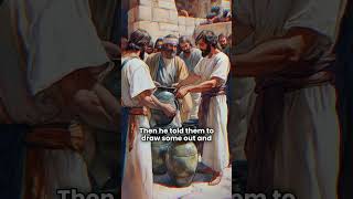 Did Jesus Really Turn Water into Wine biblestories jesus miracles [upl. by Spears]