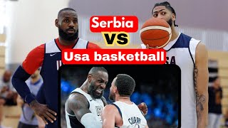 Serbia vs USA basketball  Epic Basketball Battle [upl. by Vaenfila1]