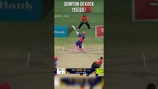 Quinton De Kock 11568💥🥵  9 Six  Cpl [upl. by Marysa976]