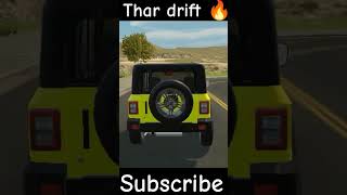 Thar drift 🔥 attitude status viralvideo [upl. by Kampmann]