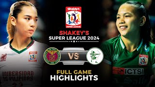 DLSU VS UP  Shakeys Superleague Preseason Championship 2024  Full Game Highlights [upl. by Shalna]