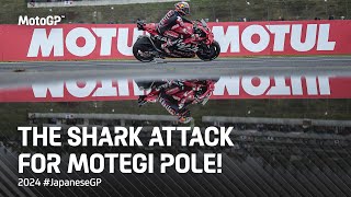 Pedro Acostas historic Motegi pole 🔥  2024 JapaneseGP [upl. by Errol]