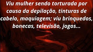 Testemunho de Arrebatamento ao Céu e Inferno da Irmã Catiane Cusodio [upl. by Neltiac]