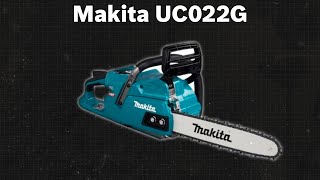 AkkuKettensäge Makita UC022G UC022GZ  TEST  Deutsch [upl. by Wright]