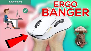 THE BEST ERGO YET  LAMZU Thorn Ergonomic Gaming Mouse Review 🐁 [upl. by Amilb718]