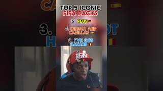 TOP 5 ICONIC FIFA PACKS fifa ultimateteam packopening ksi sidemen w2s pieface [upl. by Howell]