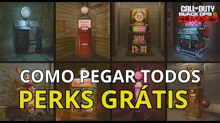 TODOS PERKS GRÁTIS NO TERMINUS  Easter Egg Call Of Duty Black Ops 6 Zombies [upl. by Rizika647]