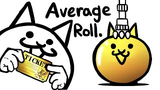 The Average Rare Ticket Rolls Battle Cats [upl. by Assilanna]