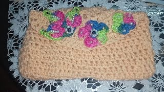 Make a Beautiful Crochet Hand Purse  Crochet Wool Ideas 👛👜💐❤️ [upl. by Ruthann772]