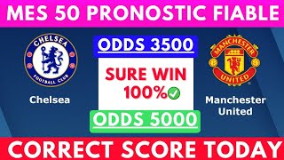 PRONOSTIC FOOTMES PRONOSTIC FOOTBALL AUJOURDHUI football prediction  CORRECT SCORESCORE EXACT [upl. by Oicnerolf]