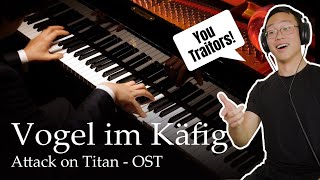 Classical Pianist Reviews Animenzs Vogel im Kafig from Attack on Titan [upl. by Aisiat992]