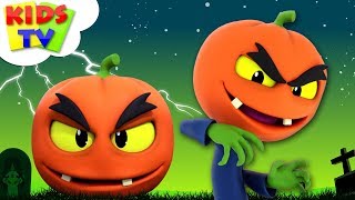 Scary Pumpkin Song  Halloween Nursery Rhymes For Kids  Cartoons by The Supremes  Kids Tv [upl. by Orlene155]