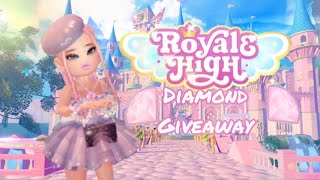 DIAMOND GIVEAWAY ROYALE HIGH [upl. by Ruel]