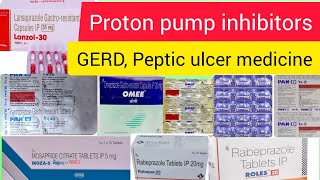 Proton pump inhibitors Gastric medicinePeptic ulcerGERD Best gastric medicineMedicine Medical [upl. by Okimat]