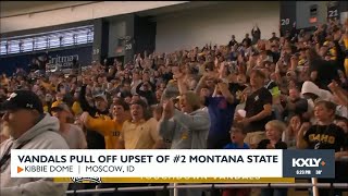 Vandals pull off upset over Montana State in Kibbie Dome [upl. by Aivax]