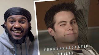 Stiles Stilinski FunnySarcastic Moments S3  REACTION [upl. by Simonne152]